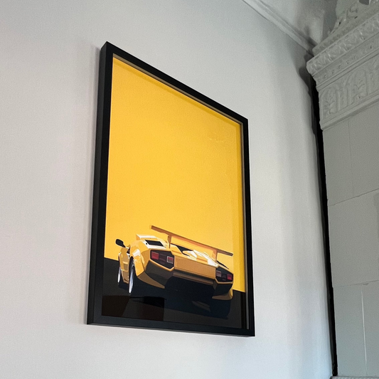Lamborghini Countach Poster