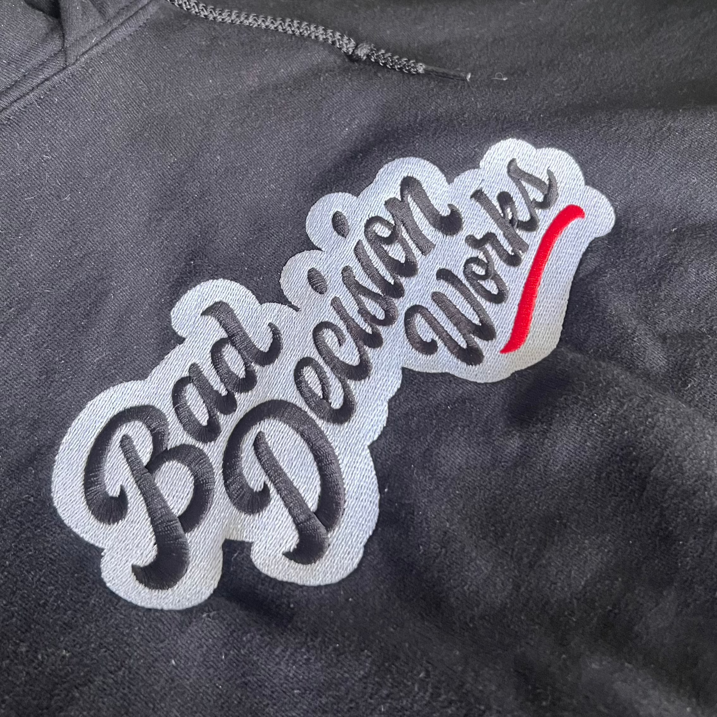 Embroidered Vintage BDW Logo Hoodie