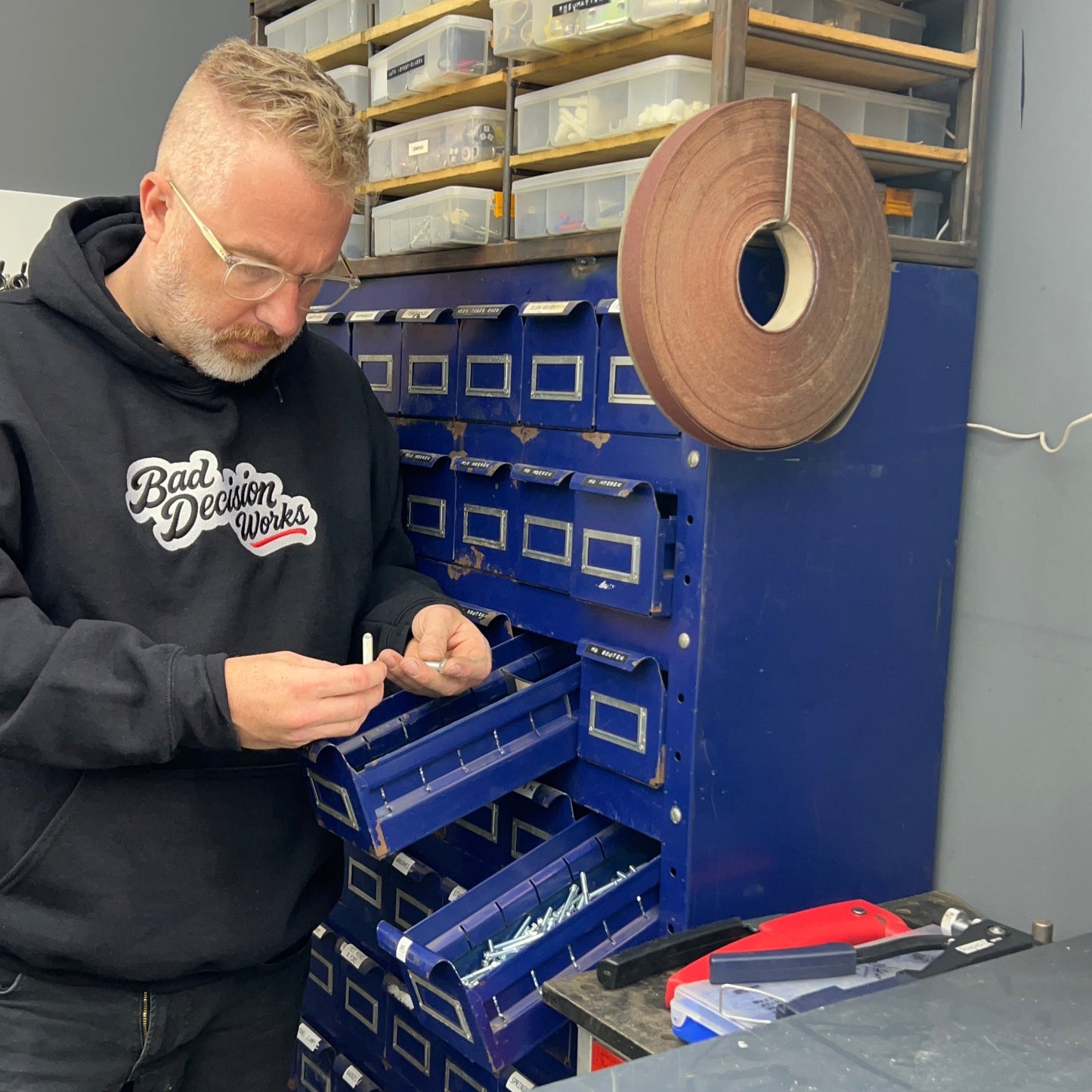 Embroidered Vintage BDW Logo Hoodie