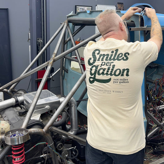 Premium “Smiles Per Gallon” Tee