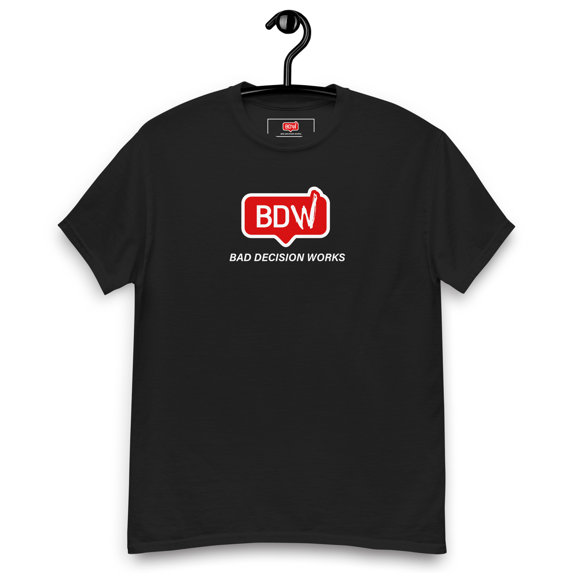 ★BADBLOOD★ BAD MINI LOGO T-SHIRT Badblood BAD Mini Logo T-Shirt - Black – BBGSHOPHK